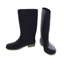 Bota hule #40-7 sin forro 7 gatos negro