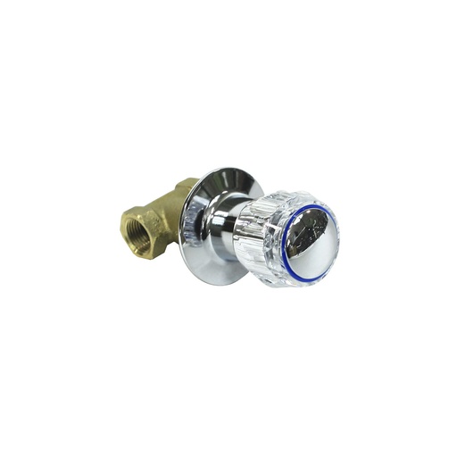 [48368] Valvula baño 1/2" vikingo svma/p6111av perilla acrilica