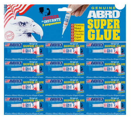 [99956] Pegamento super glue 1g abro 12pc ab747