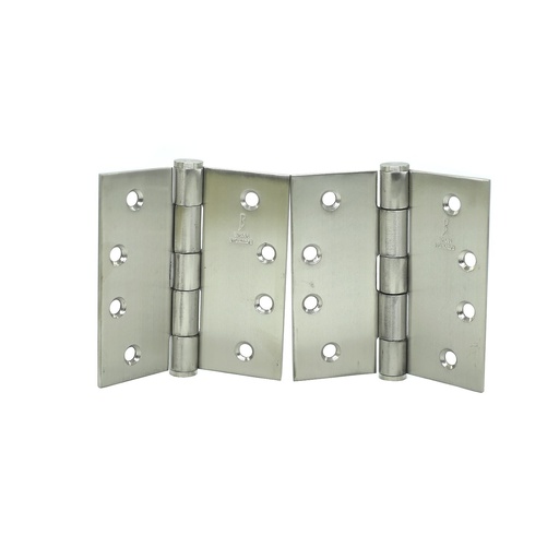 [60835] Bisagra becusa 4"x4" inoxidable con tornillo 31340 niquel
