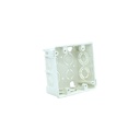Caja electrica plastica 4x4" 14/16a induma blanca