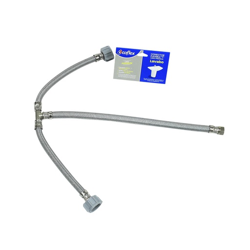 [69635] Tubo abasto 1/2x1/2x3/8x16" t coflex vl-u55