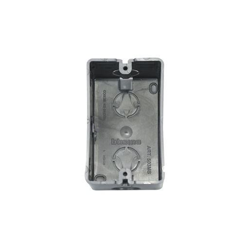 [75970] Caja electrica plastica 2x4" sin incert 503ms bticino