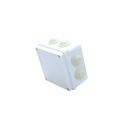 Caja electrica plastica para  registro 100x100x70mm chba