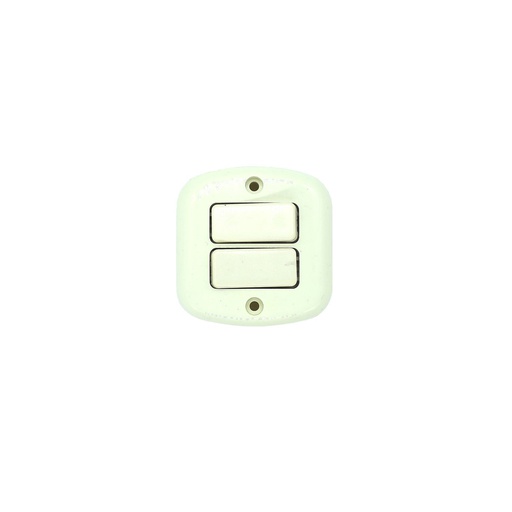 [82390] Switch doble superficial 123-11