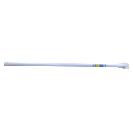[94162] Cortinero metalico para baño 42-72" blanco