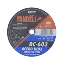 Disco cortar metal 9x5/64x7/8" fandeli 73742