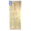 Puerta madera colonial 5p 32"