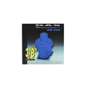 Valvula paratanque de gas 3/8" 1clip gr505 azul