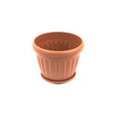 Macetera plástica red 25x19cm con base bs601079