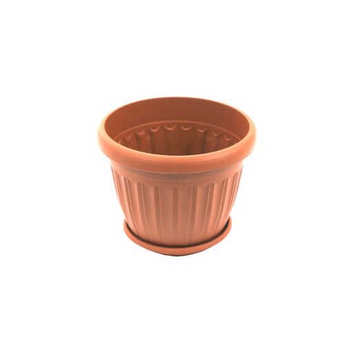 [106564] Macetera plástica red 25x19cm con base bs601079
