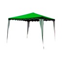 Carpa para acampar 3mx3mx2.5m 19997 verde / blanco
