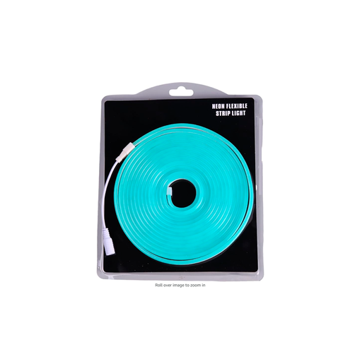 [143071] Cinta neon 5-mts 8w 12v mundi-lite azul hielo