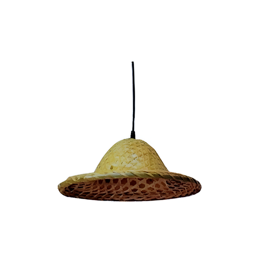 [138842] Lampara para colgar de bambu 40cm etl-540