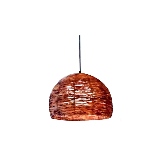 [138839] Lampara para colgar de bambu 40x28cm etl503-28