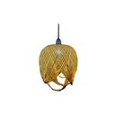 Lampara para colgar de bambu 6000k 28cm etl-073