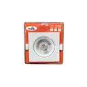 Lamparaara de panel empotrada led 1l 5w 9cm 3000k cuadrada