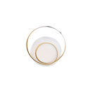 Lampara de techo led etl-012 blanco/dorado