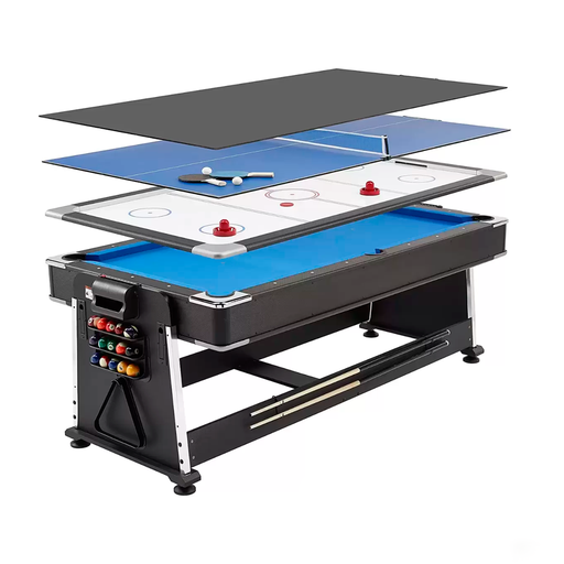 [144841] Mesa para pingpong/billar/hockey 4en1