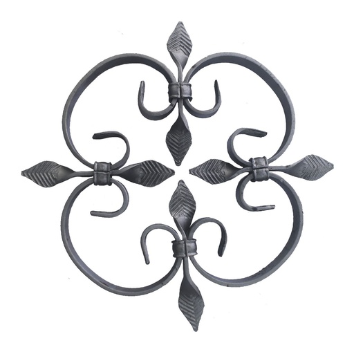[59819] Decoracion para balcon forma de flor 4x20x250mm 42817