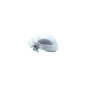 Mufa para contador zinc 1" con abrazadera