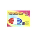 Reflector para bici stop con son 4fu xc325 azul / rojo
