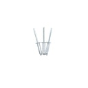 Remache aluminio 3/16"x3/4" caja 500pc