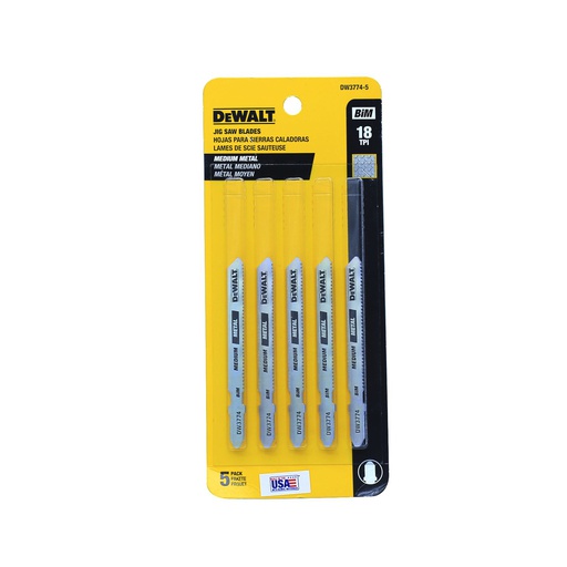 [40426] Repuesto hoja caladora 18tpi 3" 5pc dw3774-5