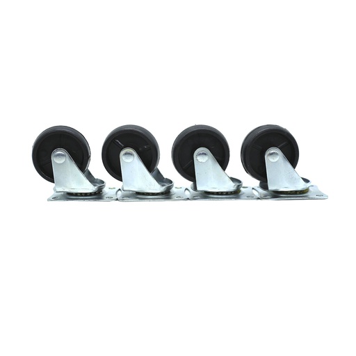 [12356] Rodos plano plastico  2"x3/4" 4pc #850