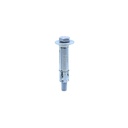 Taco metal con perno m12x80mm index cromo pulido/bronce