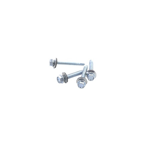 [1751] Tornillo para techar de compresion punta  broca 1/4x2.1/2"x9mm