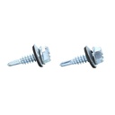 Tornillo para techar comp punta broca 1/4x1" vikingo