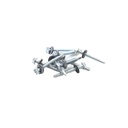 Tornillo para techar comp punta broca 1/4x2" vikingo