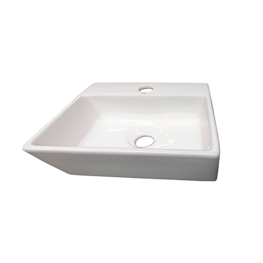 [138582] Lavamano ceramica luigi sin pedestal 33x29x11cm