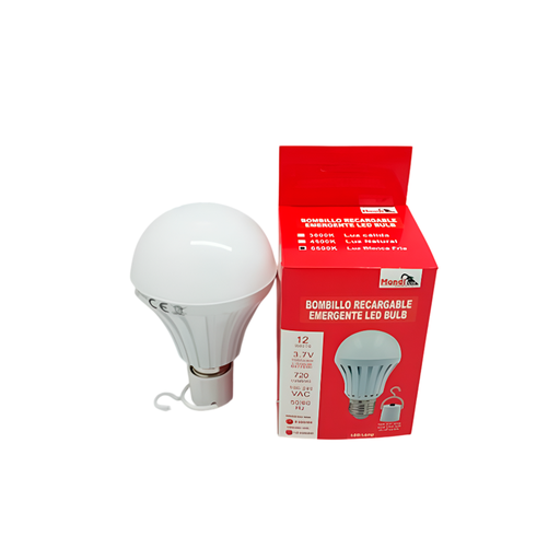 [96441] Bombillo emergencia led 12w 6500k mund blanco