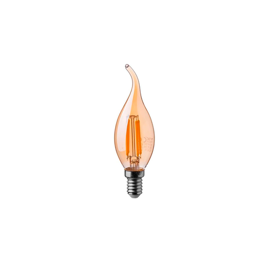 [101981] Bombillo led vintage 4w e14 3000k mund amarillo