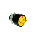 Enchufe hule 15a 125v eagle 1723 negro