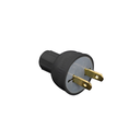 Enchufe hule 15a-125v aguila 2121-bk negro