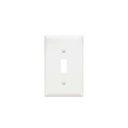 Placa plastica para switch sencillo aguila 2134-w
