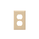 Placa plastica para toma doble aguila 2132v marfil