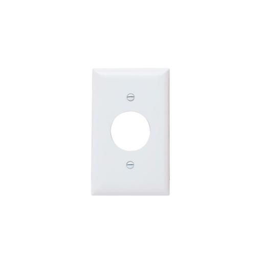 [92973] Placa plastica para toma sencillo aguila 2131w blanco