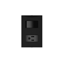 Switch sencillo con toma 15a eagle 1006-bk negro