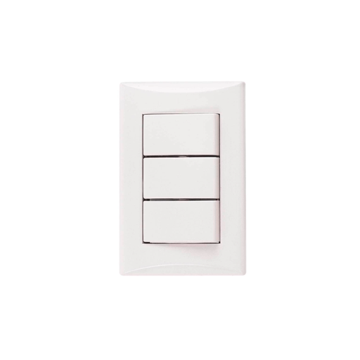 [27066] Switch triple empotrable 15a 1005w eagle/ntp