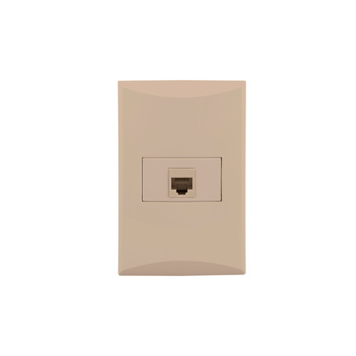 [92977] Tomacorriente red rj45 eagle 1015-v marfil