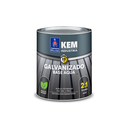 Kem galvanizado base de agua 1/4-galon sherwin williams gris mate