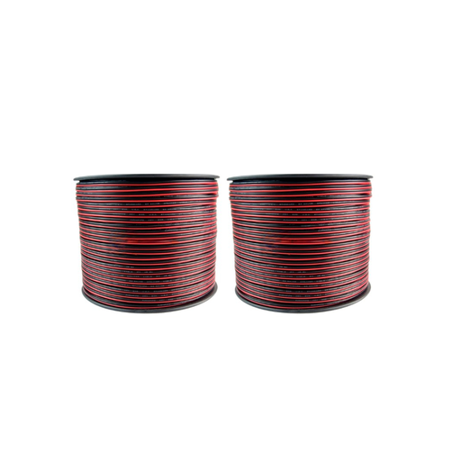 [74268] Alambre para parlante ga16t boxer rojo/negro