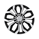 Copas carro rin 16 car+ 508138c plateado/negro