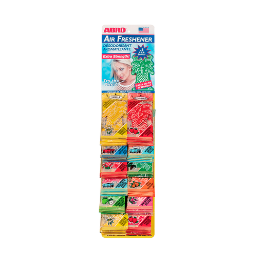 [46464] Desodorante carro forma palmera 60uni varios aromas