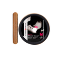 Forro para timon "m" swiss fvp125g negro/dorado