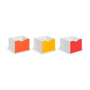 Gabeta mdf para organizador 3 piezas nativa 1479.46 varios colores